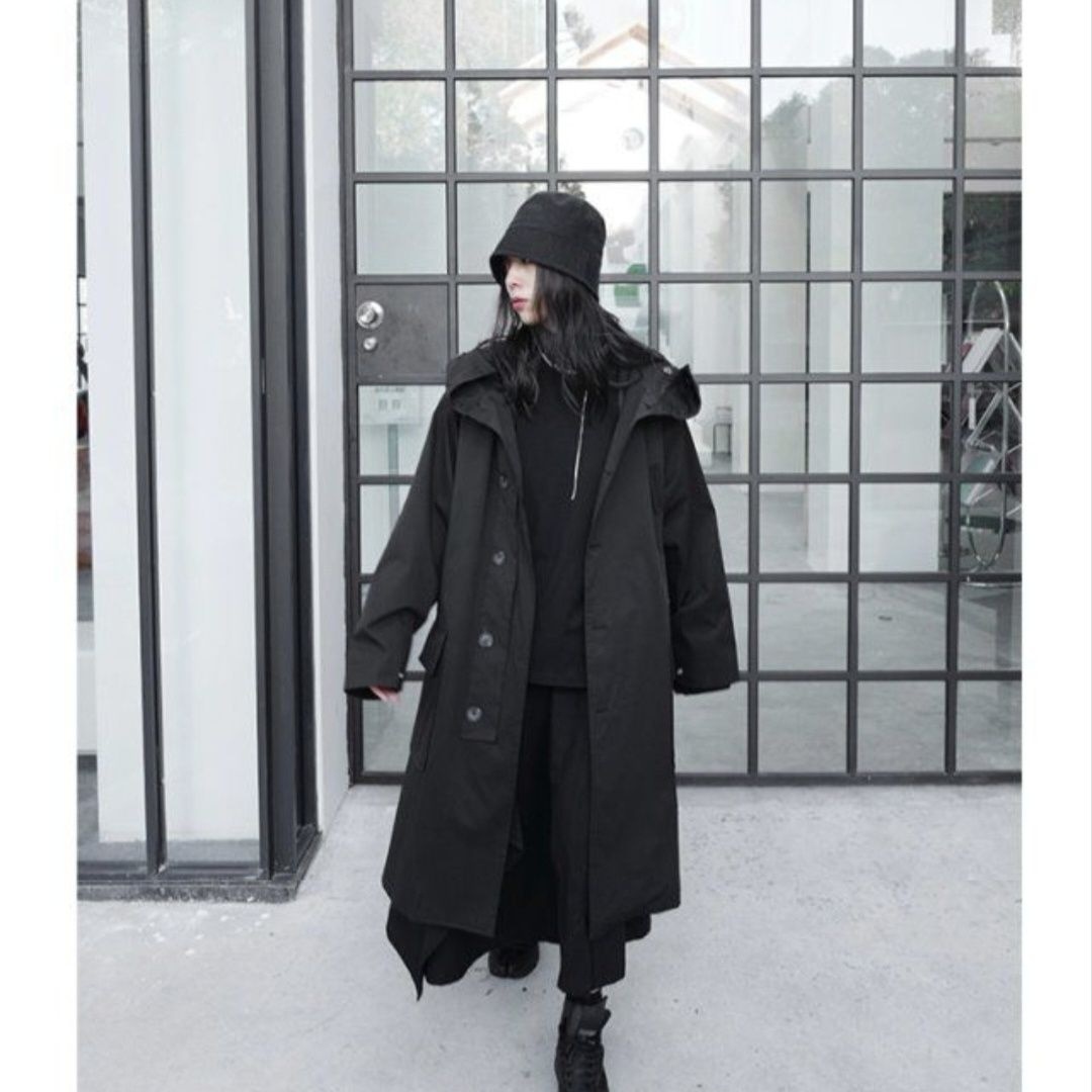 Winter Clothing Offer - エレガントな女性のためのレザートレンチコート、ボタン留め、クリアランスセール、秋冬の女性用クロップド丈衣料