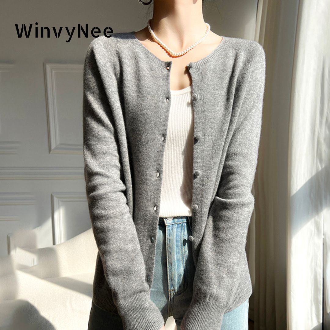 Winter Clothing Trends - Wwiynee-女性用ニットウールカーディガン、カジュアルセーター、暖かいアウターコート、冬服、トレンド、新しい、b1263018b、2021