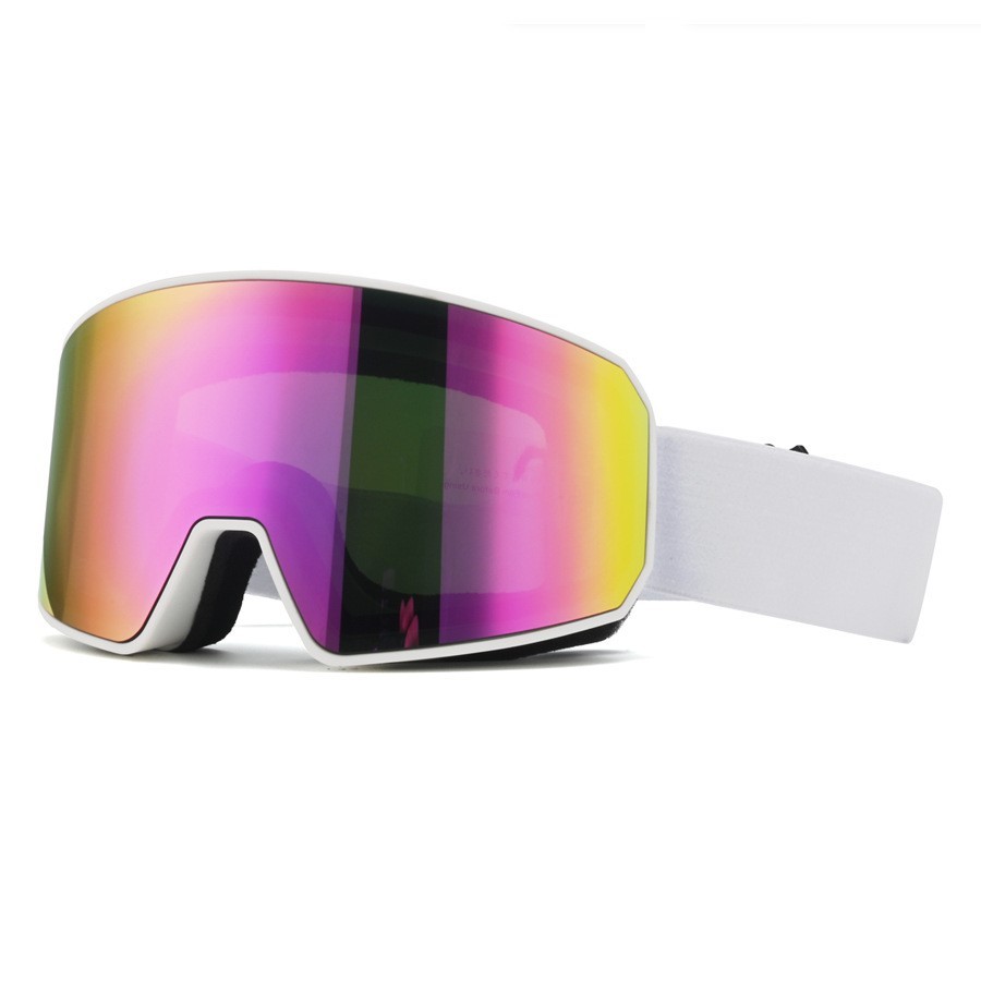 Snow Goggle Uv - スキーゴーグル 二重層曇り止め - UVカット 登山用メガネ スノースポーツ＆アウトドアアクティビティ用