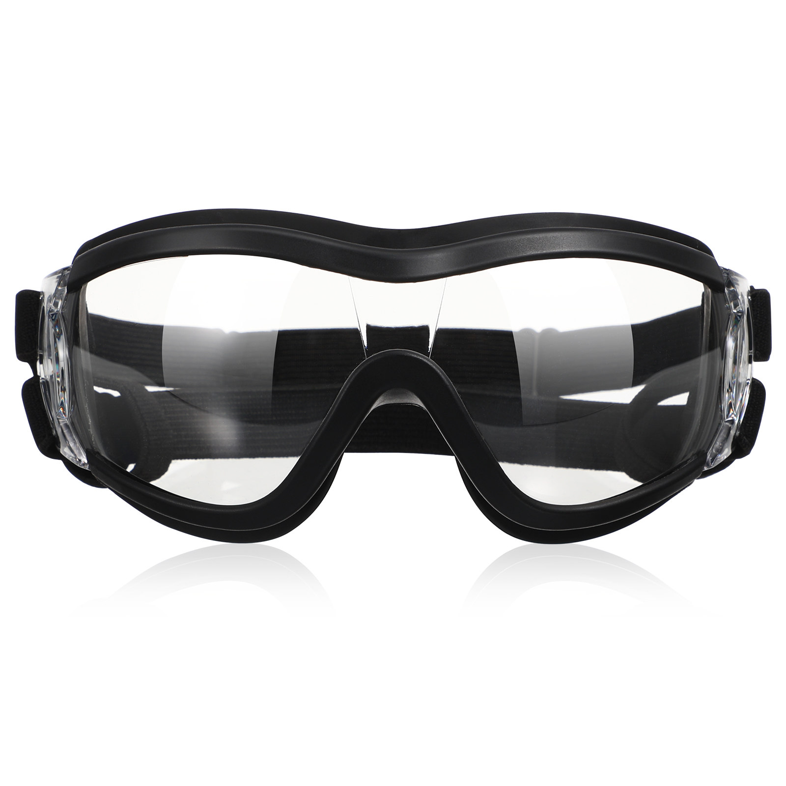Snow Goggle Uv - 犬用保護ゴーグル プロ仕様 軽量PC/PVC製 防風・防雪・UVカット 快適フィット アウトドアランニングに最適
