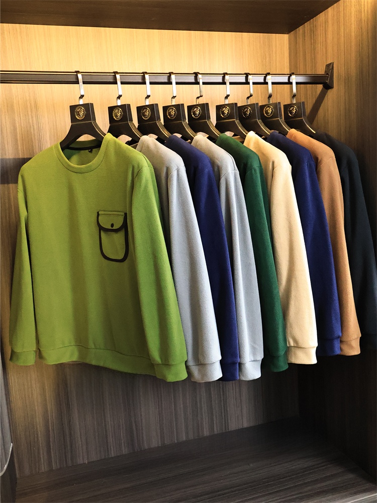 おしゃれなオーバーサイズラウンドネックスウェットシャツ、無地 - Winter Clothing Manufacturers のレビューと価格