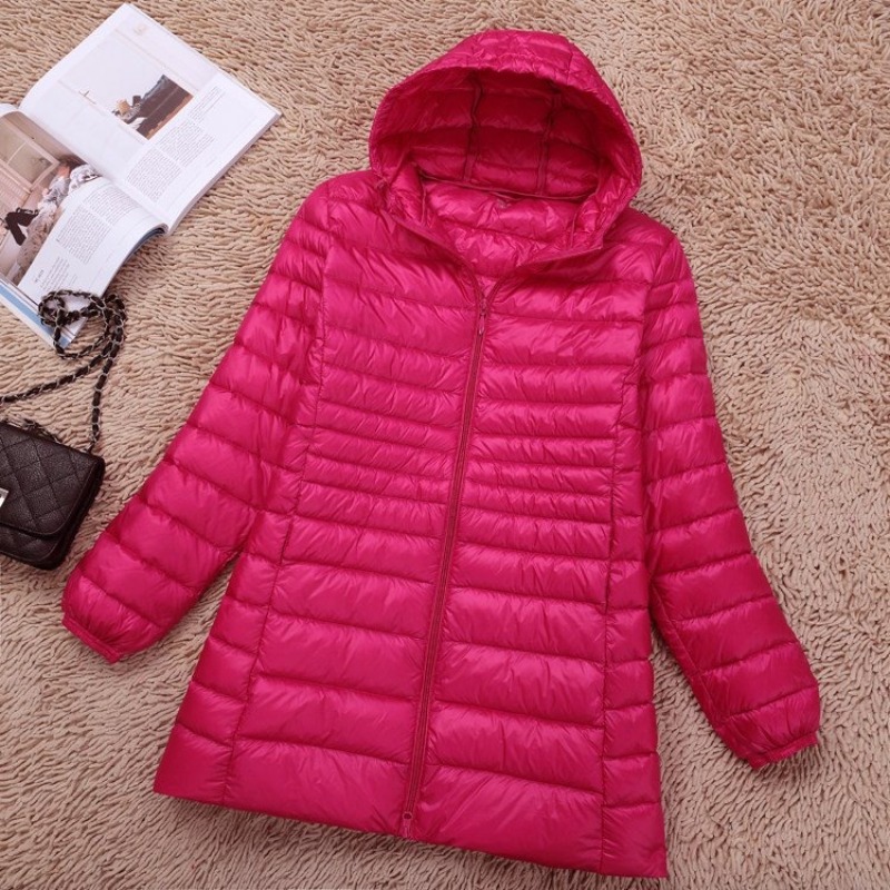 プラスサイズ 5XL 6XL 7XL 女性のフード付きパファ - Winter Clothing Pk のレビューと価格