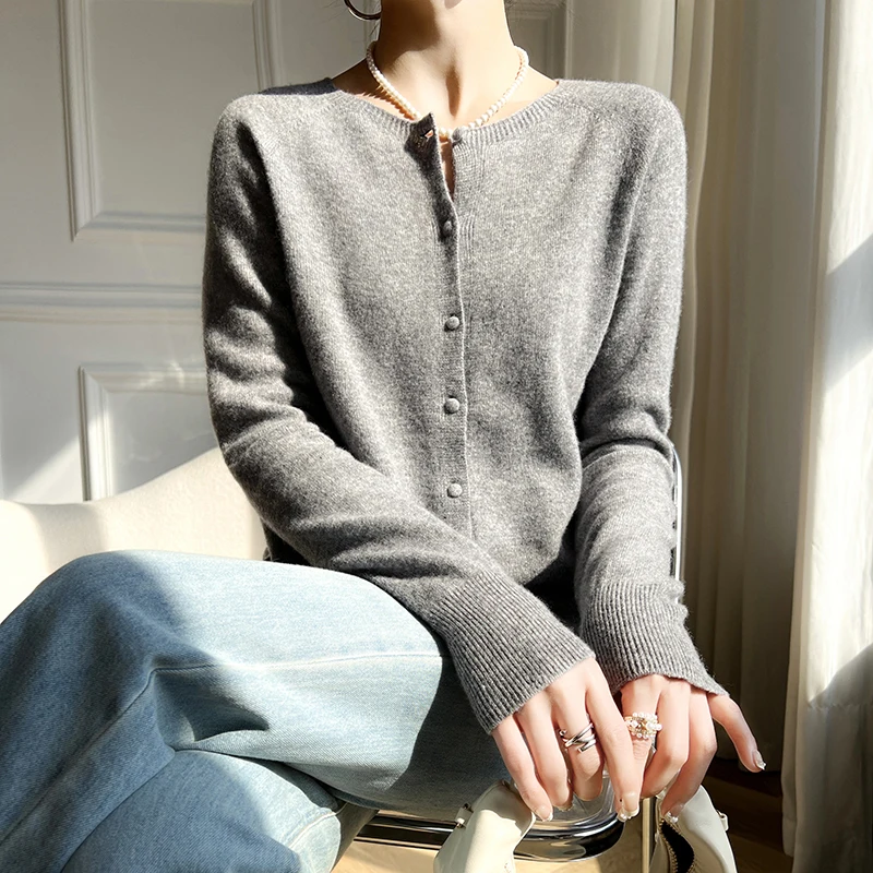 Wwiynee-女性用ニットウールカーディガン、カジュアルセ - Winter Clothing Trends のレビューと価格