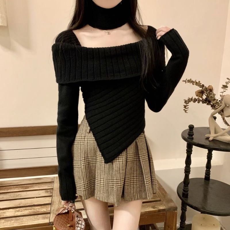 クロップド丈の女性用プルオーバー、クリスマス、若々しいスタイ - Winter Clothing Offer のレビューと価格