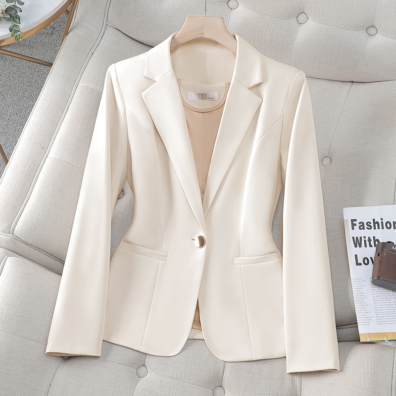 春秋長袖ブレザー女性コート新しいレディースビジネスワークスー - Winter Clothing Work のレビューと価格