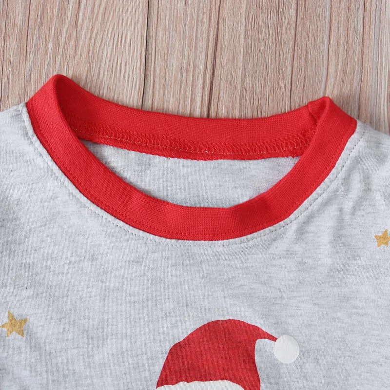 かわいいサンタクロースクリスマスパジャマ子供長袖トップパンツ - Winter Clothing Youtube のレビューと価格