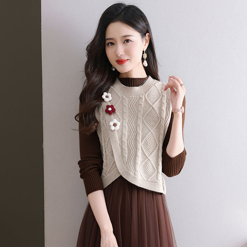 女性用ニットベスト、仕事用ショート丈、軽量、セール中、ジャン - Winter Clothing Offer のレビューと価格