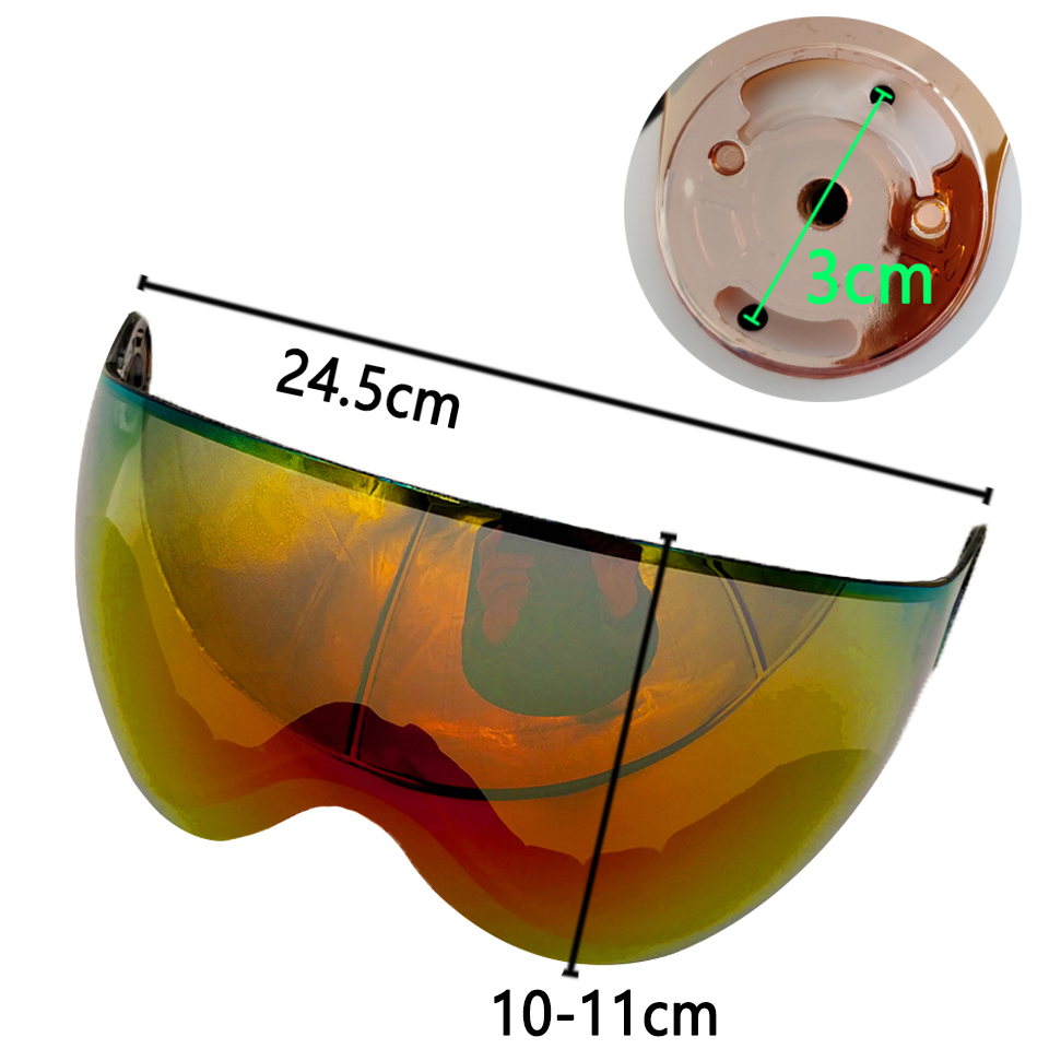LOCLE MOON MS95 MS99 スキーヘルメットバ - Snow Goggle Uv のレビューと価格