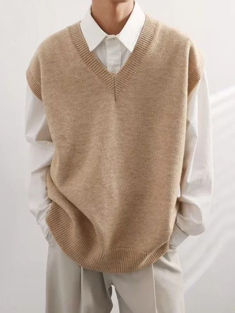 ベスト ウエストコート ベージュ Vネック ニット セーター - Winter Clothing Trends のレビューと価格