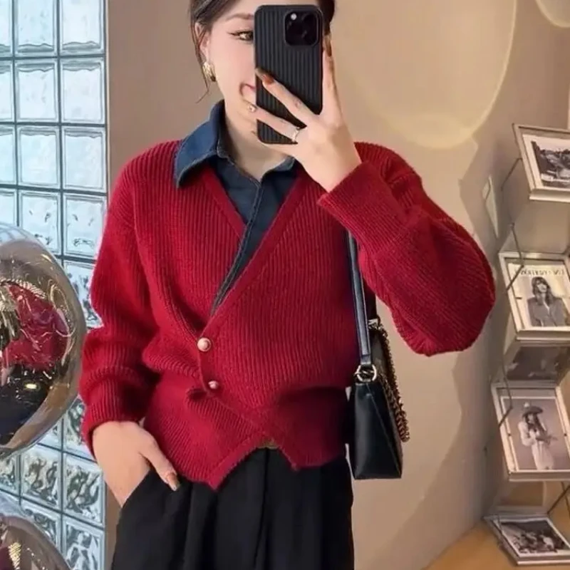 女性用ニットポロシャツ,女性用Tシャツ,バギー,ポリエステル - Winter Clothing Offer のレビューと価格
