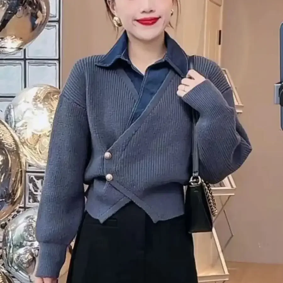 女性用ニットポロシャツ,女性用Tシャツ,バギー,ポリエステル - Winter Clothing Offer のレビューと価格