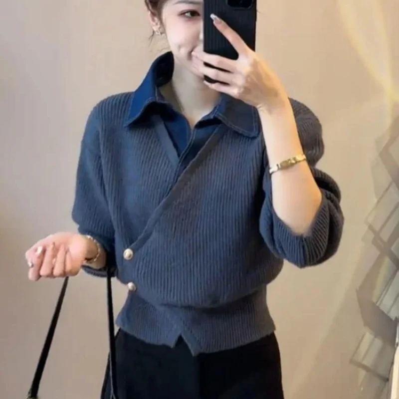 女性用ニットポロシャツ,女性用Tシャツ,バギー,ポリエステル - Winter Clothing Offer のレビューと価格