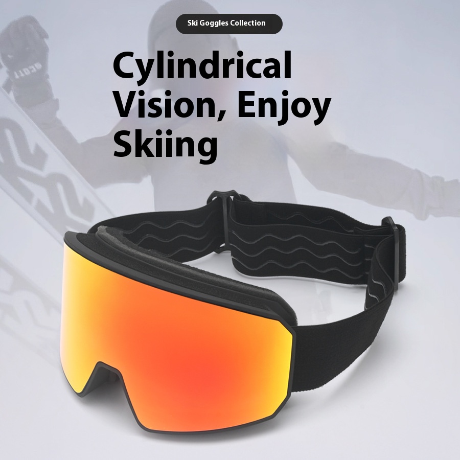 スキーゴーグル 二重層曇り止め - UVカット 登山用メガネ - Snow Goggle Uv のレビューと価格
