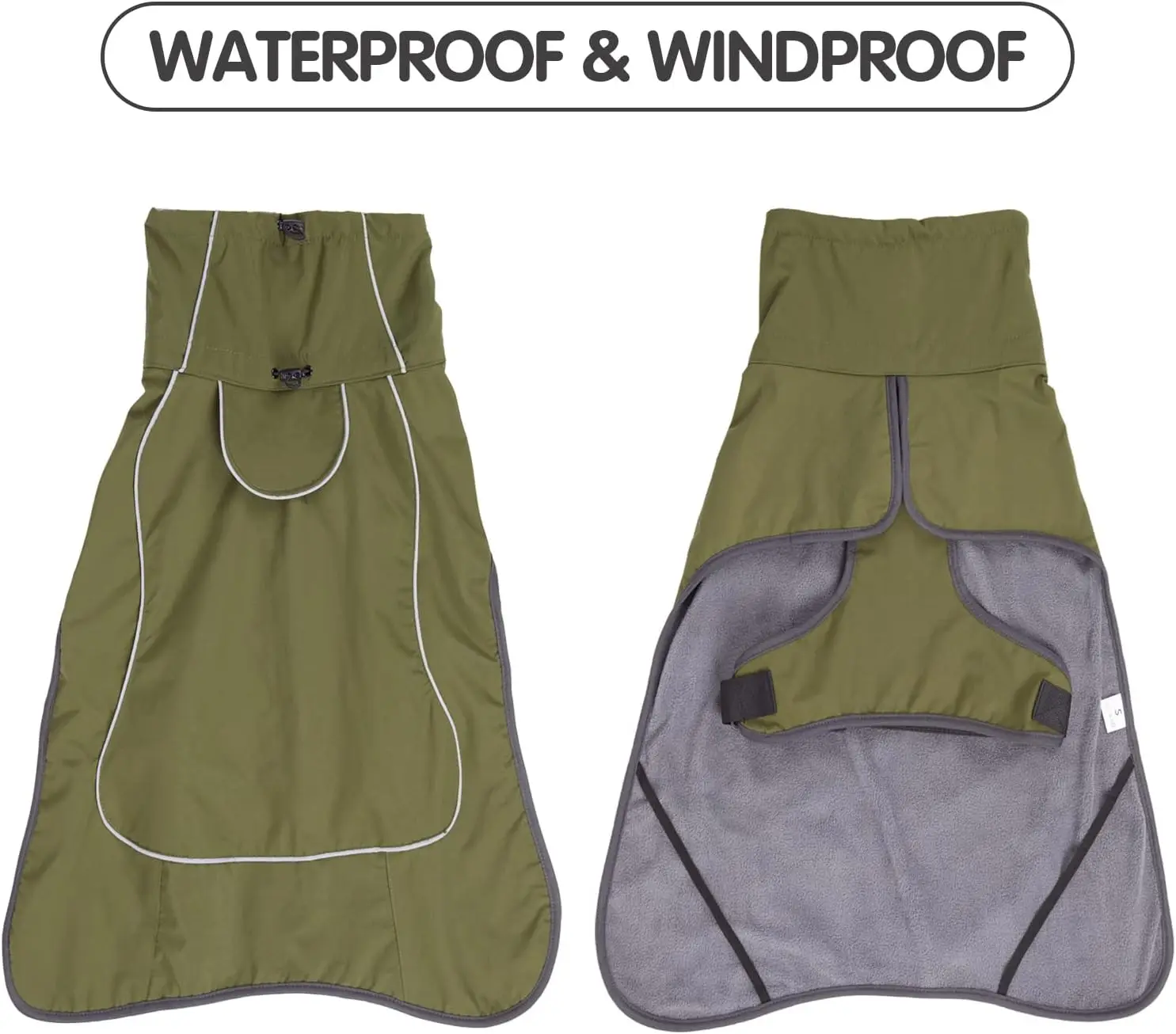 犬用の調節可能な防寒服,ハーネス付きベスト,寒い天候,防水ス - Winter Clothing For Dogs のレビューと価格