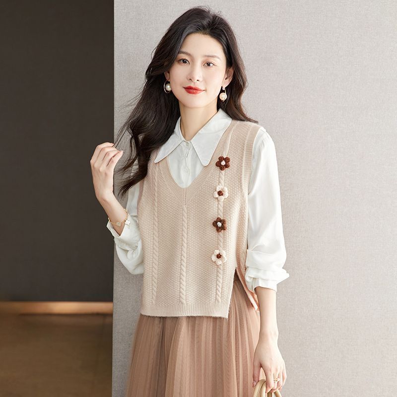 レディースセーター プルオーバー 新作ニットウェア エレガン - Winter Clothing Offer のレビューと価格