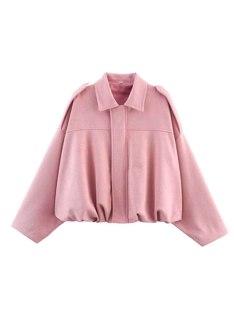 TFMLN 女性スエードボンバージャケット春の新ファッション - Winter Clothing Pk のレビューと価格