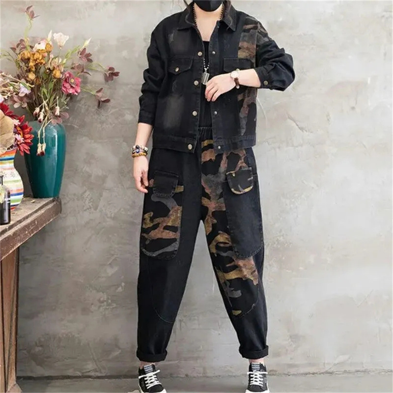 2025 秋のデニムジャケットスーツチェック柄ストライプシャ - Winter Clothing Pk のレビューと価格