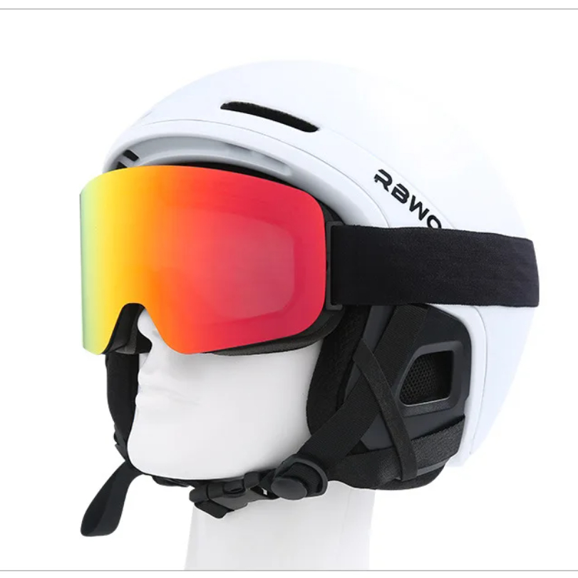 ビッグスキースノーボードゴーグル女性男性スキーアイウェアマス - Snow Goggle Uv のレビューと価格