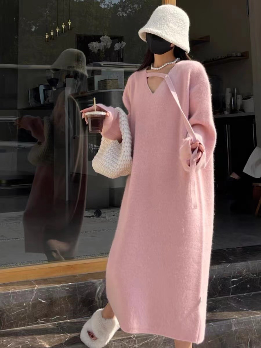 レディースセーターワンピース 2025年新作 カジュアル ピ - Winter Clothing Dress Up のレビューと価格