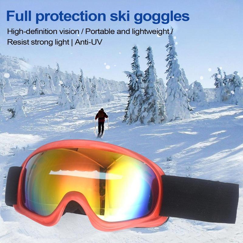 子供用UV保護付きスキーゴーグル、防曇、ソフト、雪、スノーボ - Snow Goggle Uv のレビューと価格