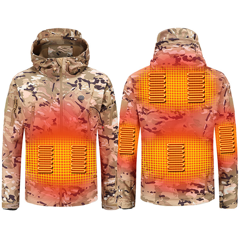 冬用厚手加熱服ジャケット アウトドアスポーツジャケット US - Winter Clothing Manufacturers のレビューと価格