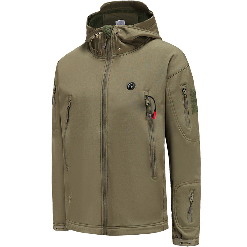 冬用厚手加熱服ジャケット アウトドアスポーツジャケット US - Winter Clothing Manufacturers のレビューと価格