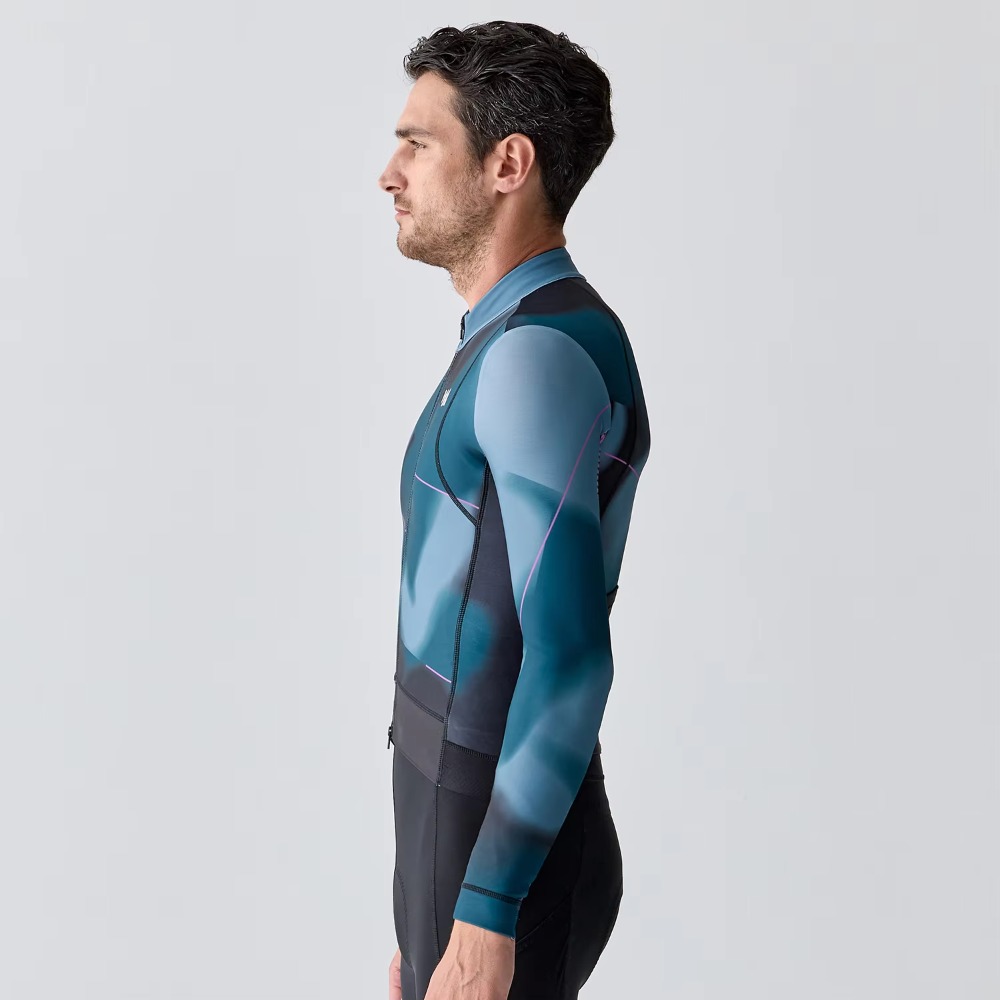 ジッパーポケット付きサーマルサイクリングジャージ メンズ、カ - Winter Clothing Manufacturers のレビューと価格