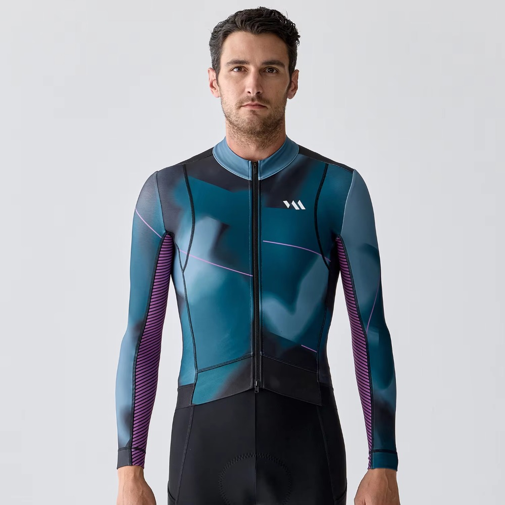 ジッパーポケット付きサーマルサイクリングジャージ メンズ、カ - Winter Clothing Manufacturers のレビューと価格
