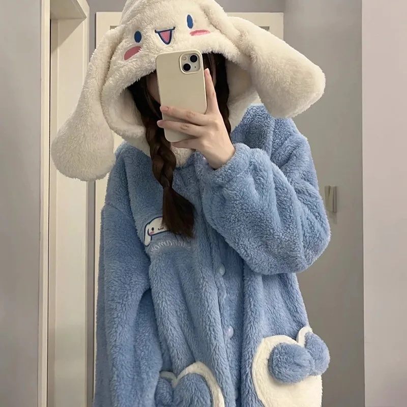 特別提供 サンリオ アニメガール プラッシュパジャマ クロミ - Winter Clothing Offer のレビューと価格