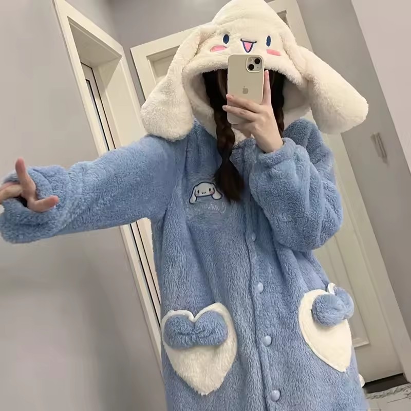 特別提供 サンリオ アニメガール プラッシュパジャマ クロミ - Winter Clothing Offer のレビューと価格