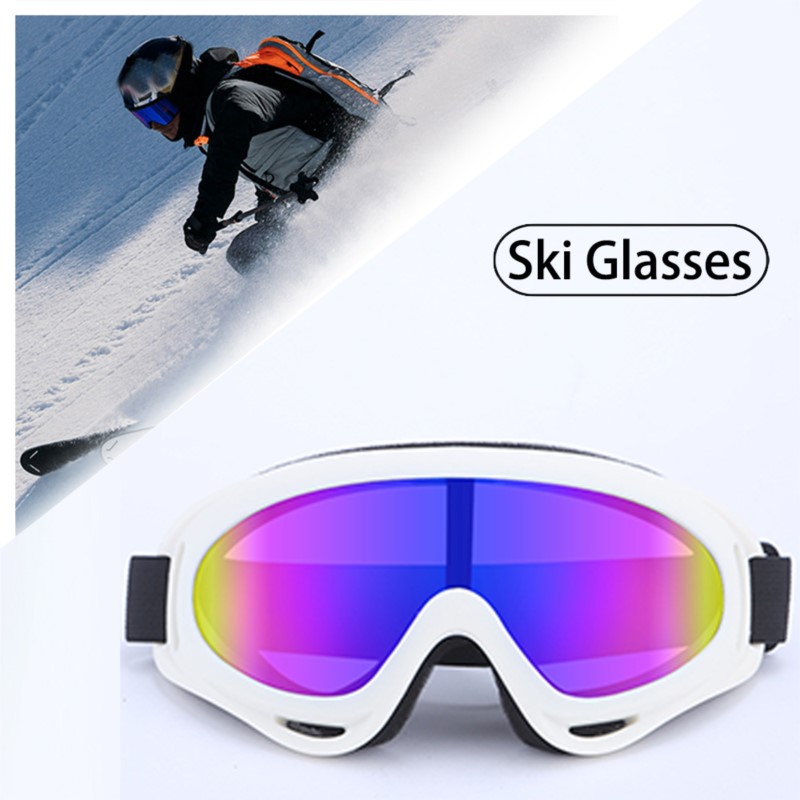 防風 UV 保護スキーゴーグル ソフトスポンジ裏地 複数の色 - Snow Goggle Uv のレビューと価格