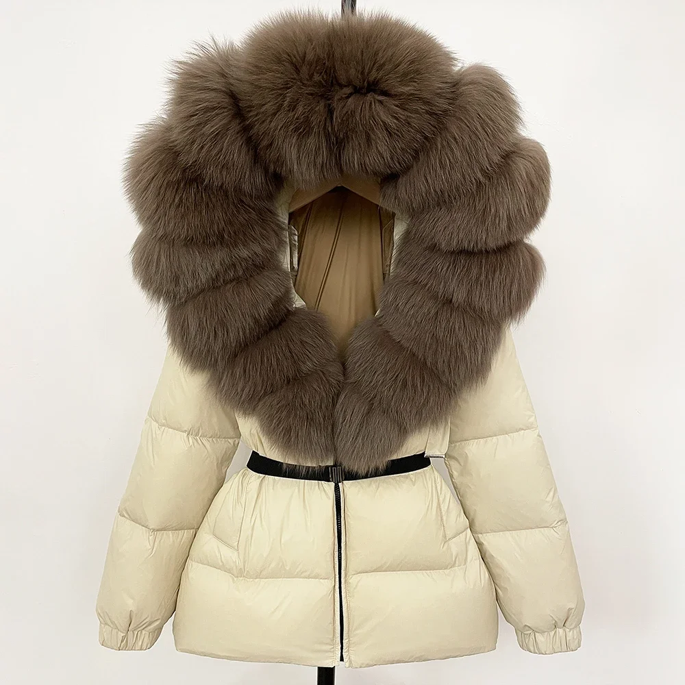 OFTBUYリアルファーコート冬服パファージャケット女性用フ - Winter Clothing For Dogs のレビューと価格