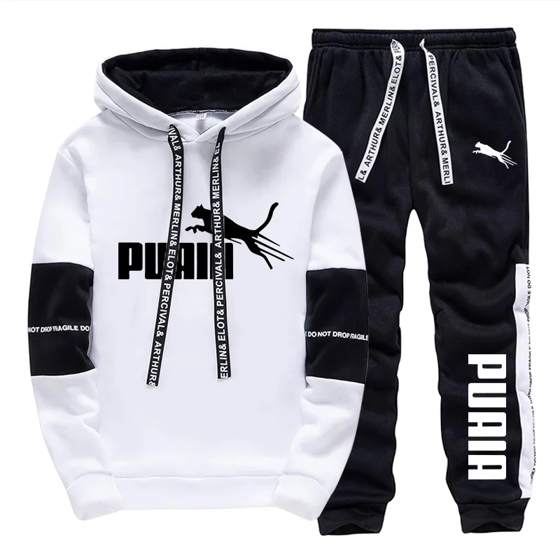 秋冬デイリーカジュアルスポーツジョギングスーツ メンズセット - Winter Clothing Gear のレビューと価格